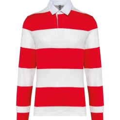 Kariban K285 - Polo rayé manches longues unisexe