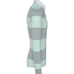 Kariban K285 - Polo rayé manches longues unisexe