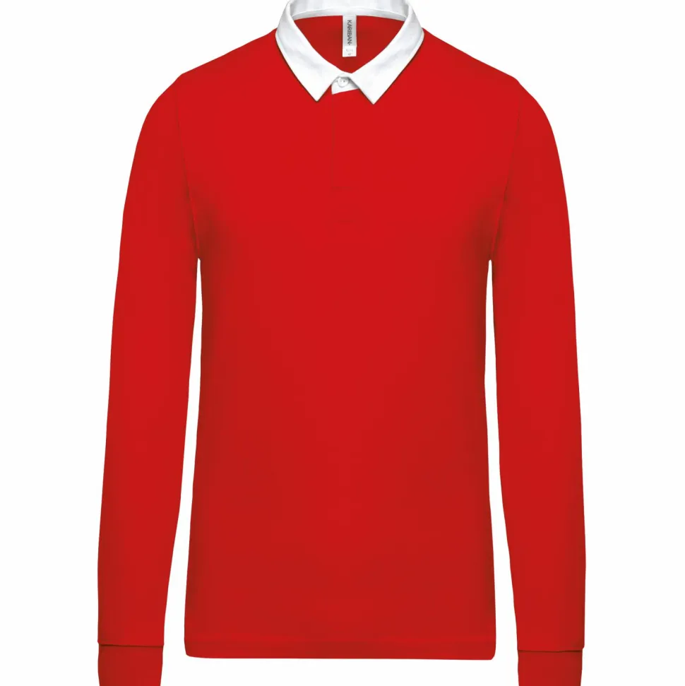 Kariban K213 - Polo Rugby Homme Confortable Kariban K213