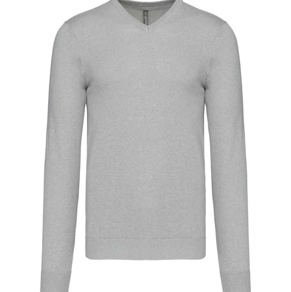 Kariban K965 - Pull Col V Homme en Coton et Acrylique