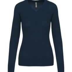 Kariban K966 - Pull Femme Col V en Coton et Acrylique