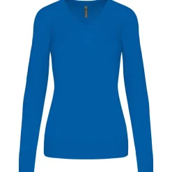 Kariban K966 - Pull Femme Col V en Coton et Acrylique
