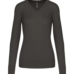 Kariban K966 - Pull Femme Col V en Coton et Acrylique