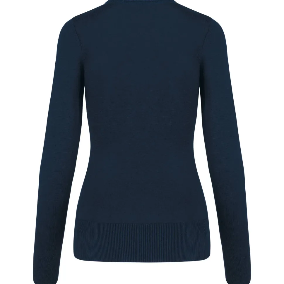 Kariban K968 - Pull Femme Col Rond en Coton et Acrylique Confortable