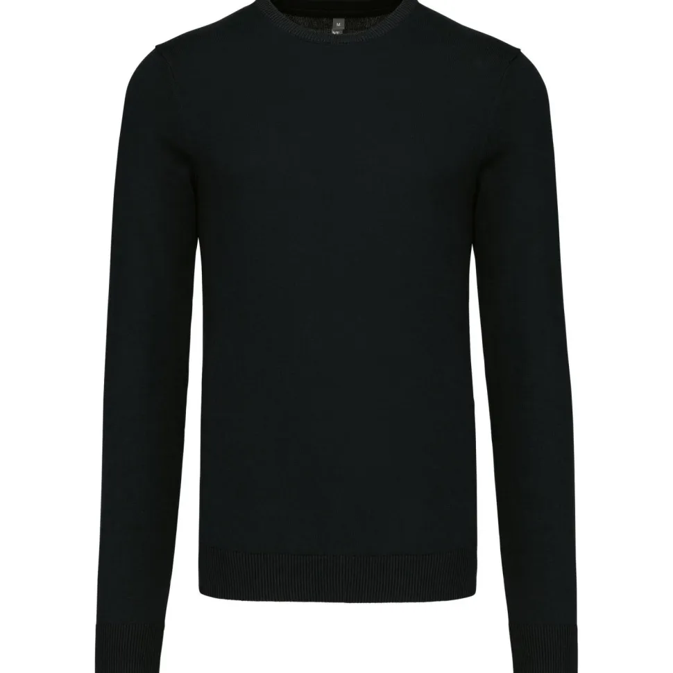 Kariban K967 - Pull Homme Col Rond en Coton et Acrylique