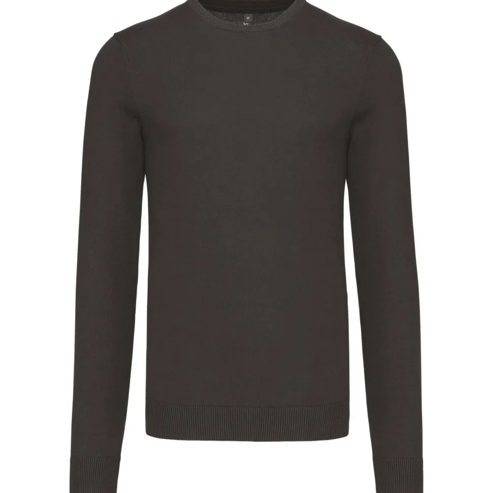 Kariban K967 - Pull Homme Col Rond en Coton et Acrylique