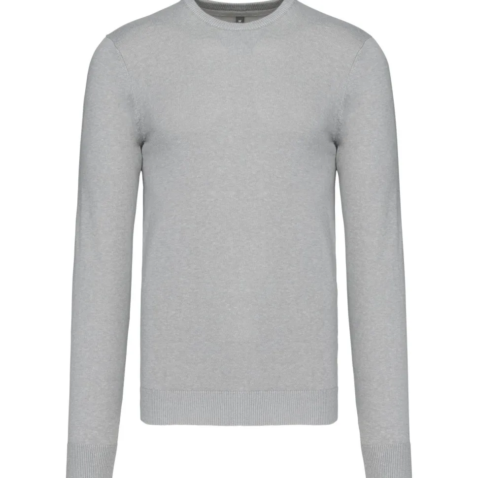 Kariban K967 - Pull Homme Col Rond en Coton et Acrylique