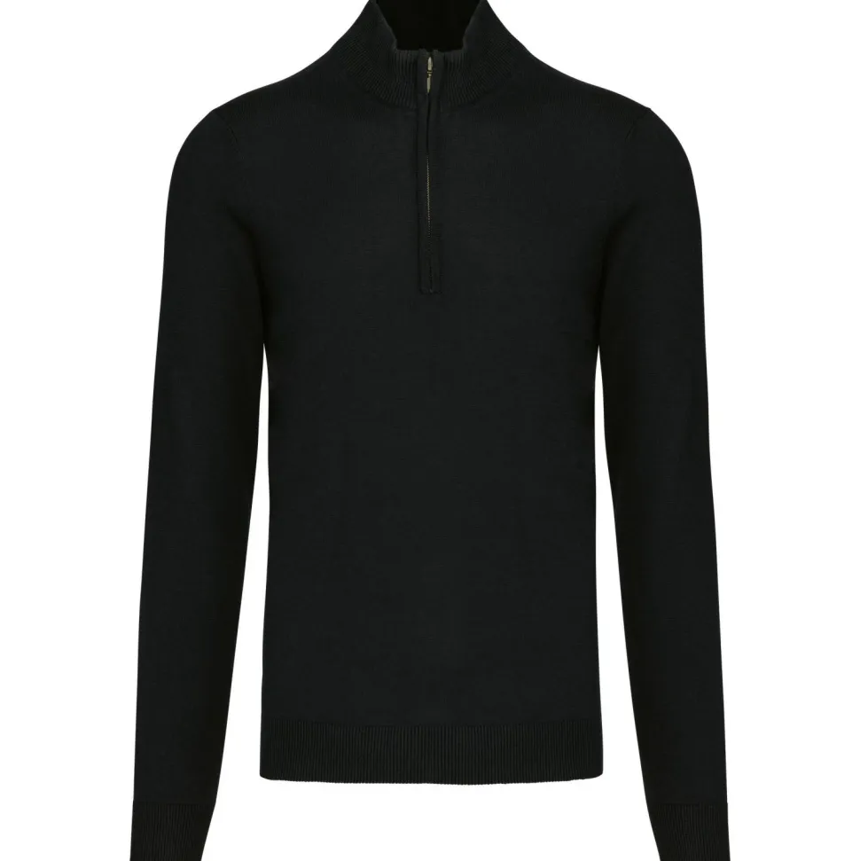 Kariban K970 - Pull Homme Zippé Style Ajusté