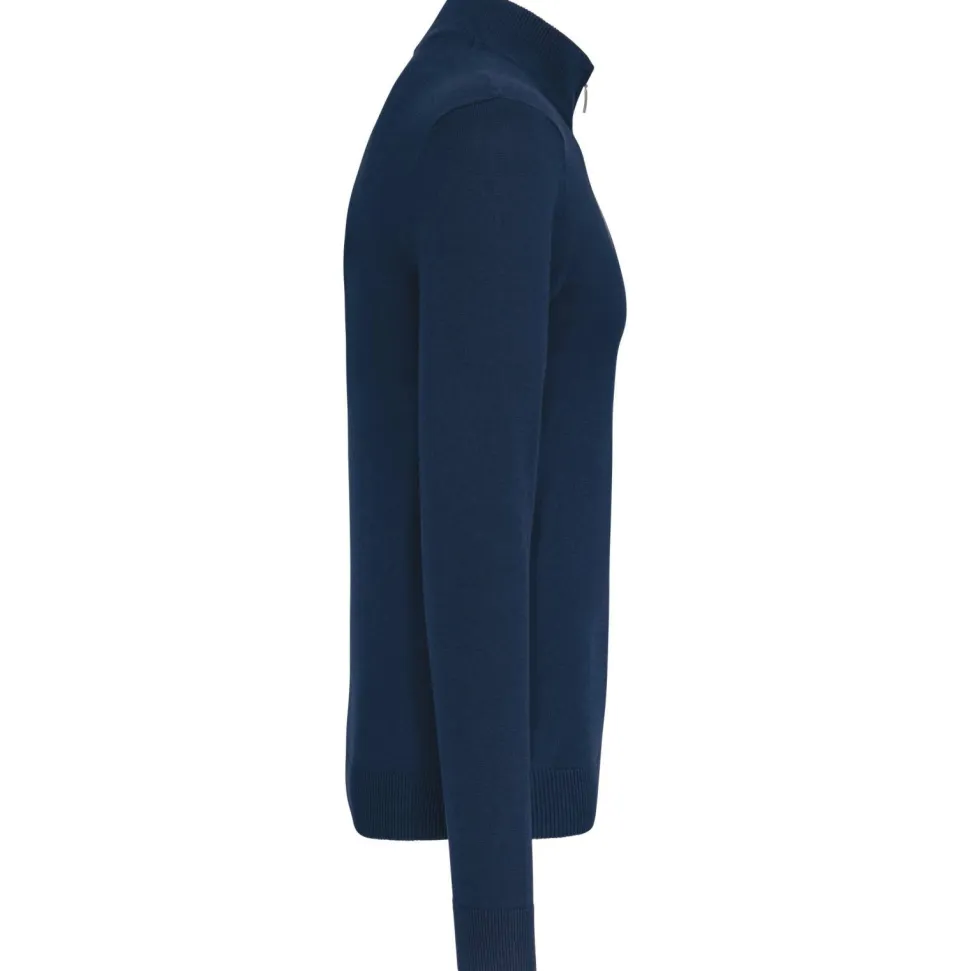 Kariban K970 - Pull Homme Zippé Style Ajusté
