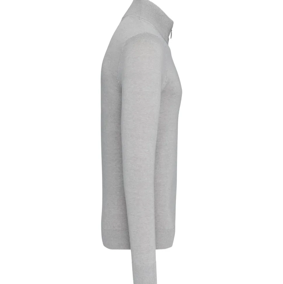 Kariban K970 - Pull Homme Zippé Style Ajusté