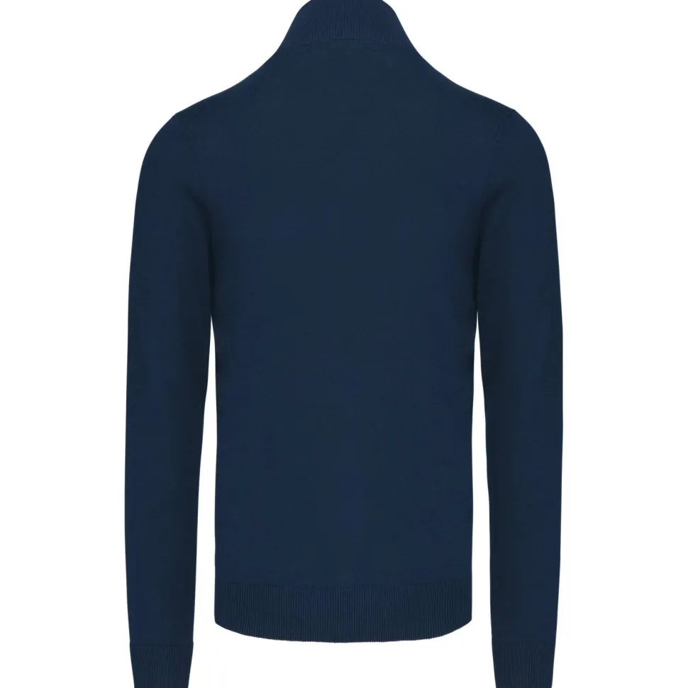 Kariban K970 - Pull Homme Zippé Style Ajusté