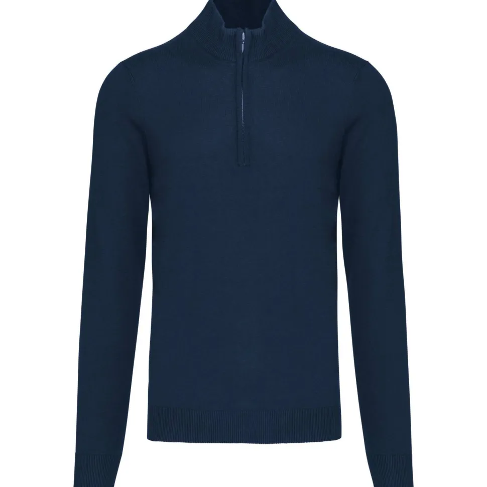 Kariban K970 - Pull Homme Zippé Style Ajusté