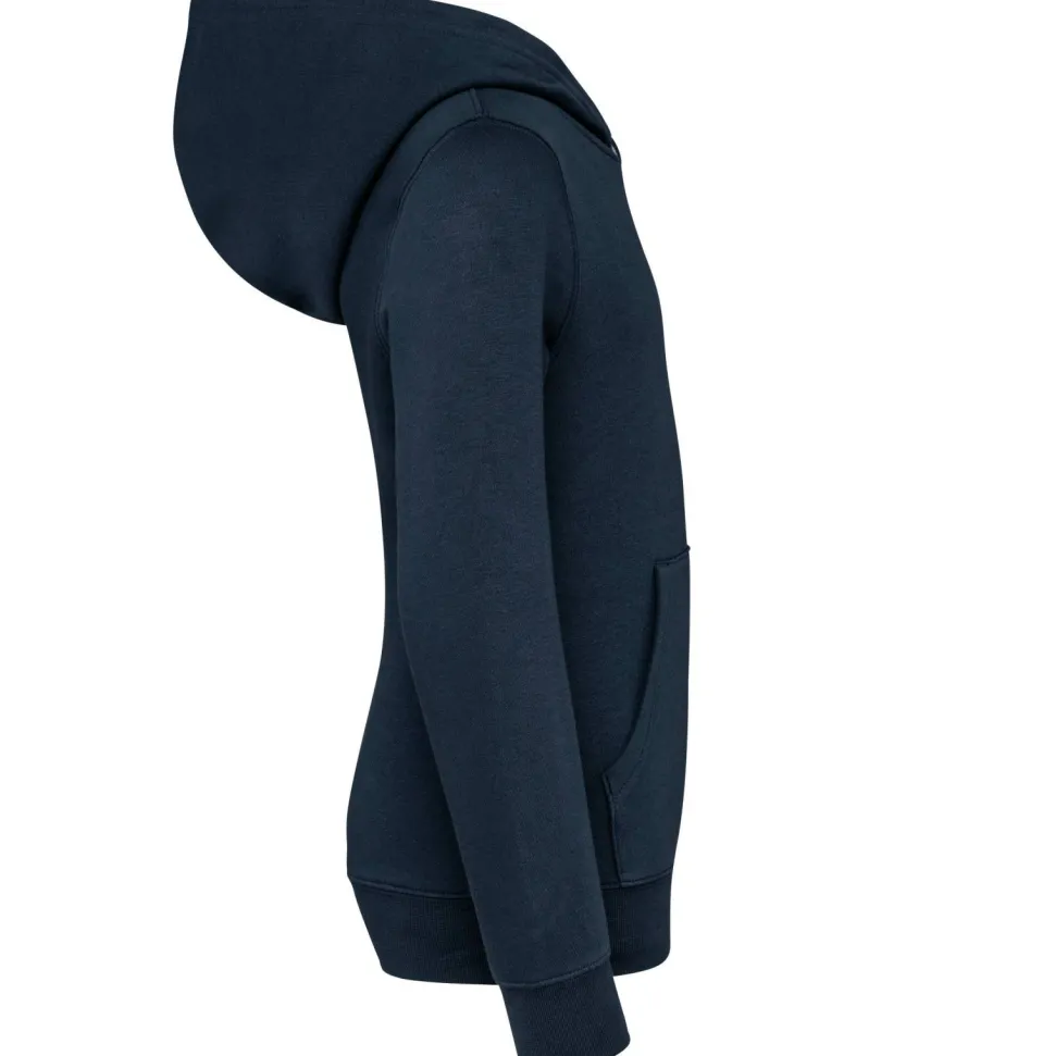 Kariban K4014 - Sweat-shirt à capuche contrastée à motifs enfant unisexe