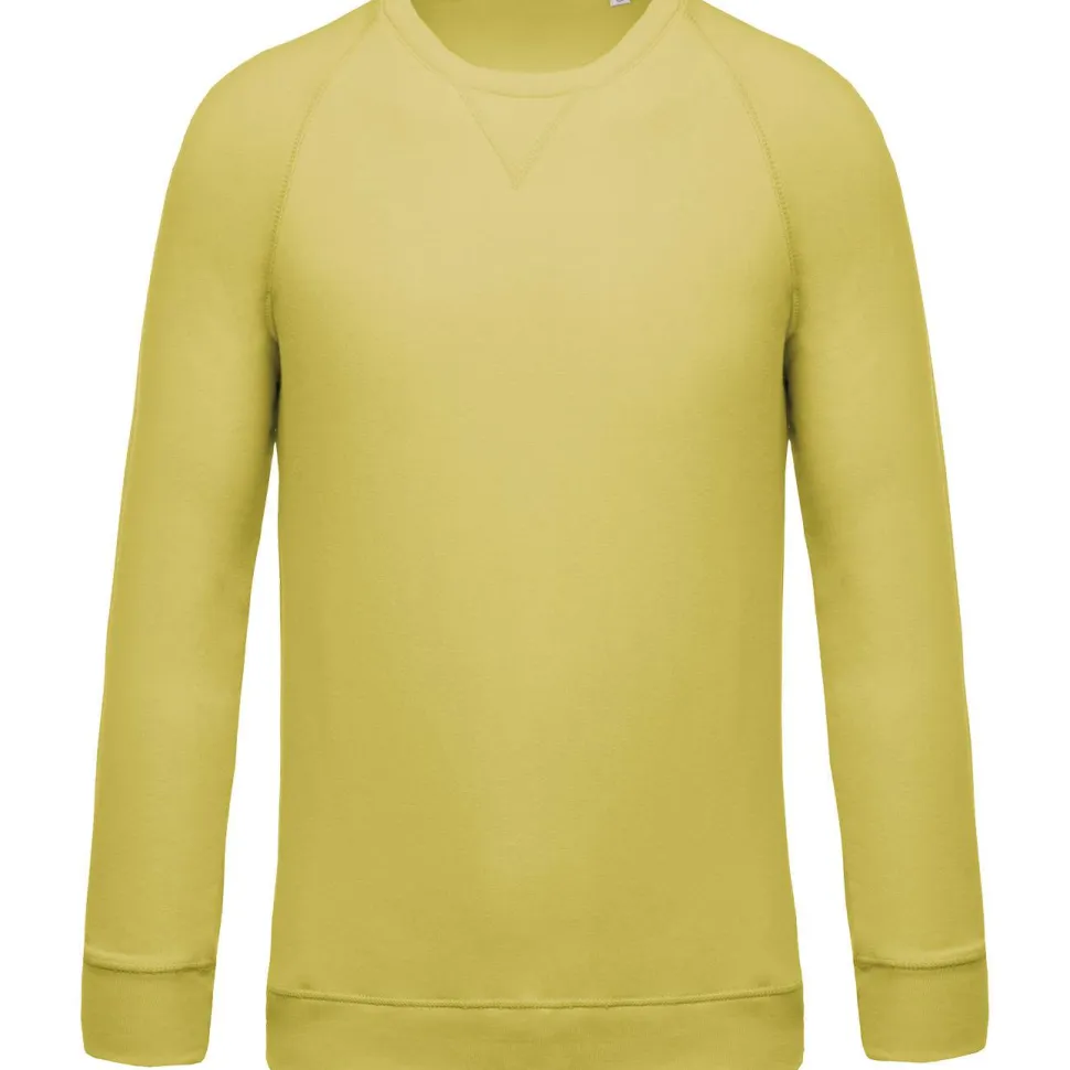 Kariban K480 - Sweat-shirt BIO col rond manches raglan homme