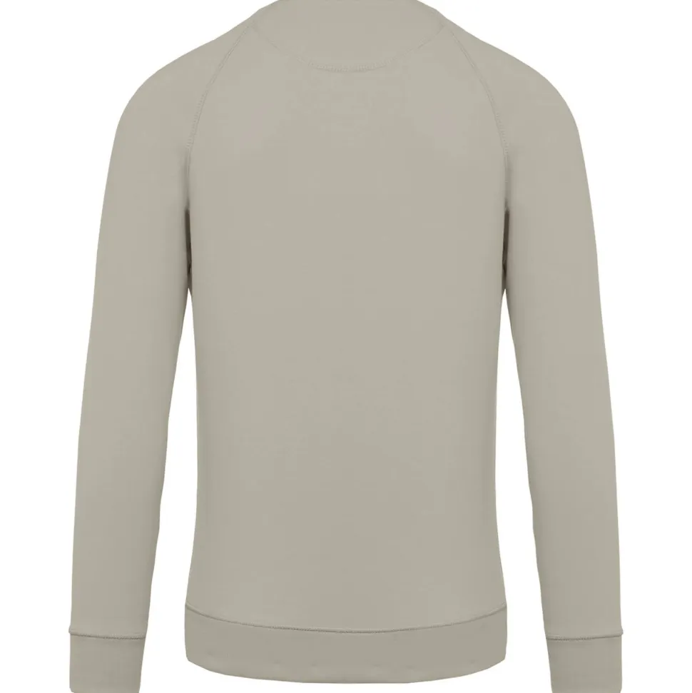 Kariban K480 - Sweat-shirt BIO col rond manches raglan homme