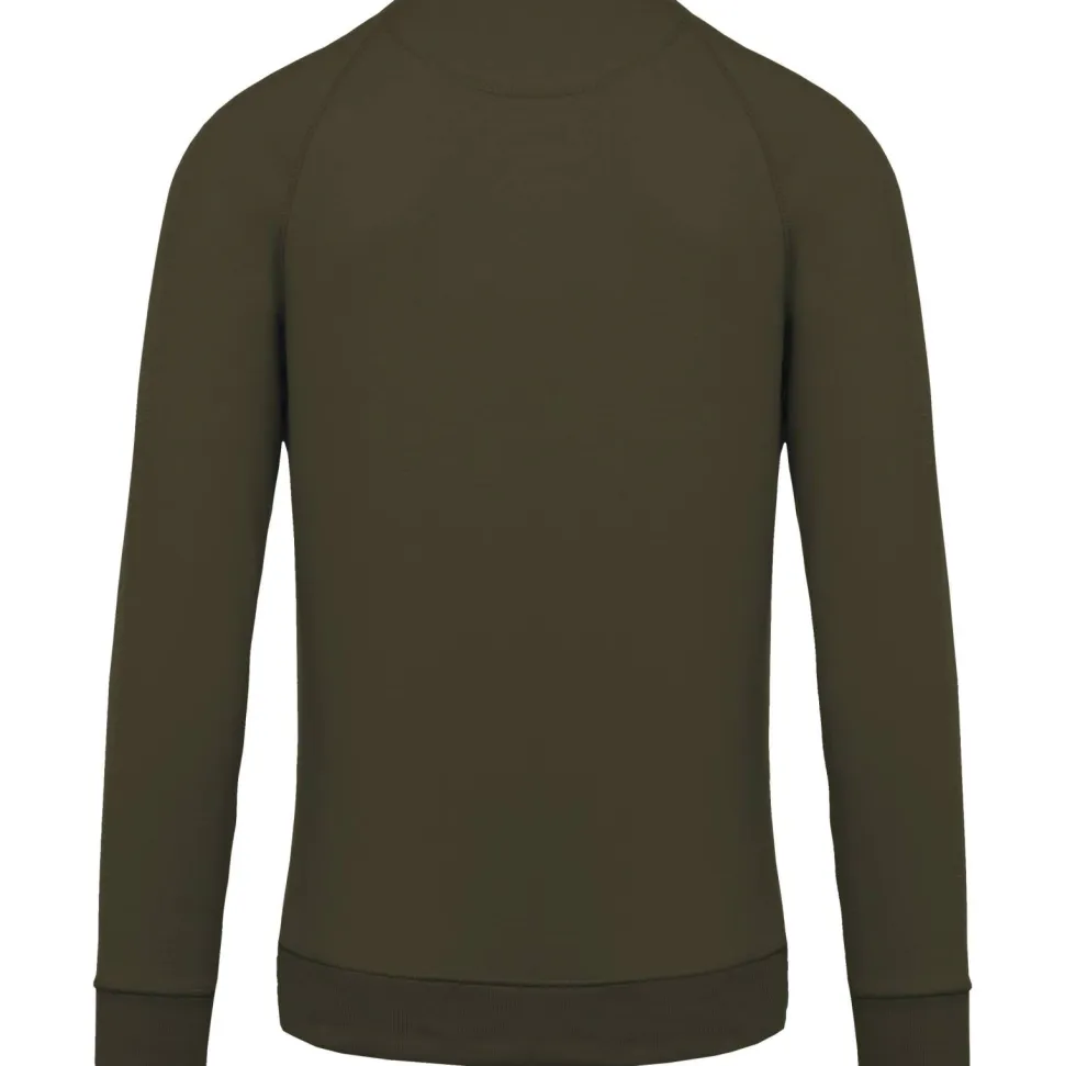 Kariban K480 - Sweat-shirt BIO col rond manches raglan homme