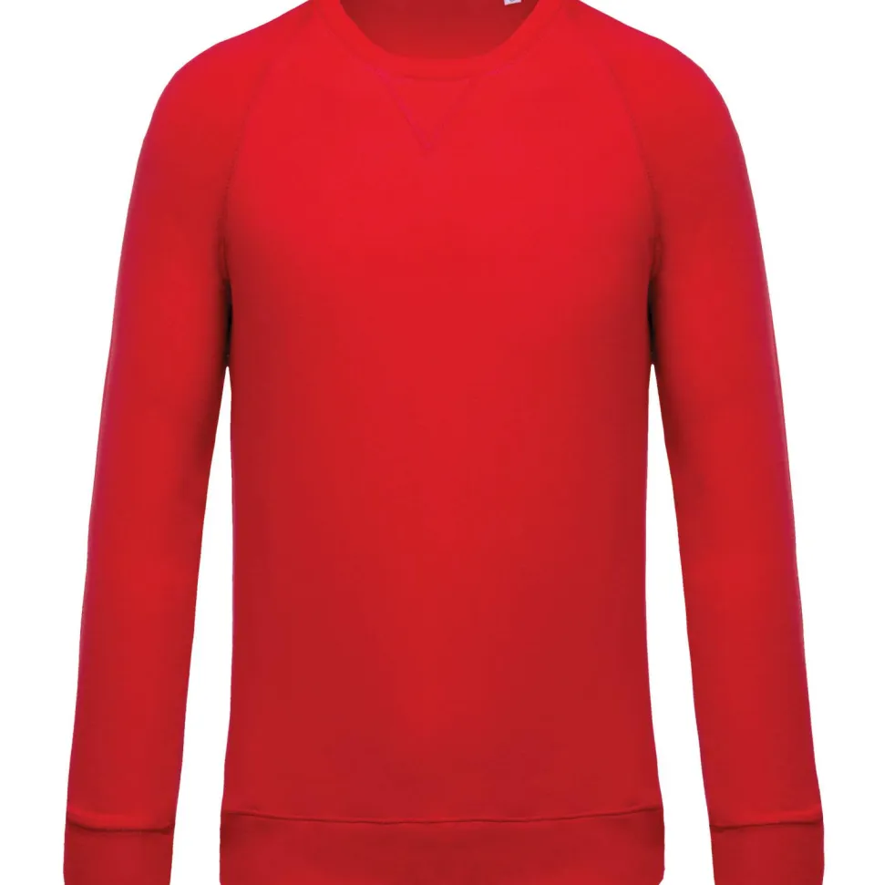 Kariban K480 - Sweat-shirt BIO col rond manches raglan homme