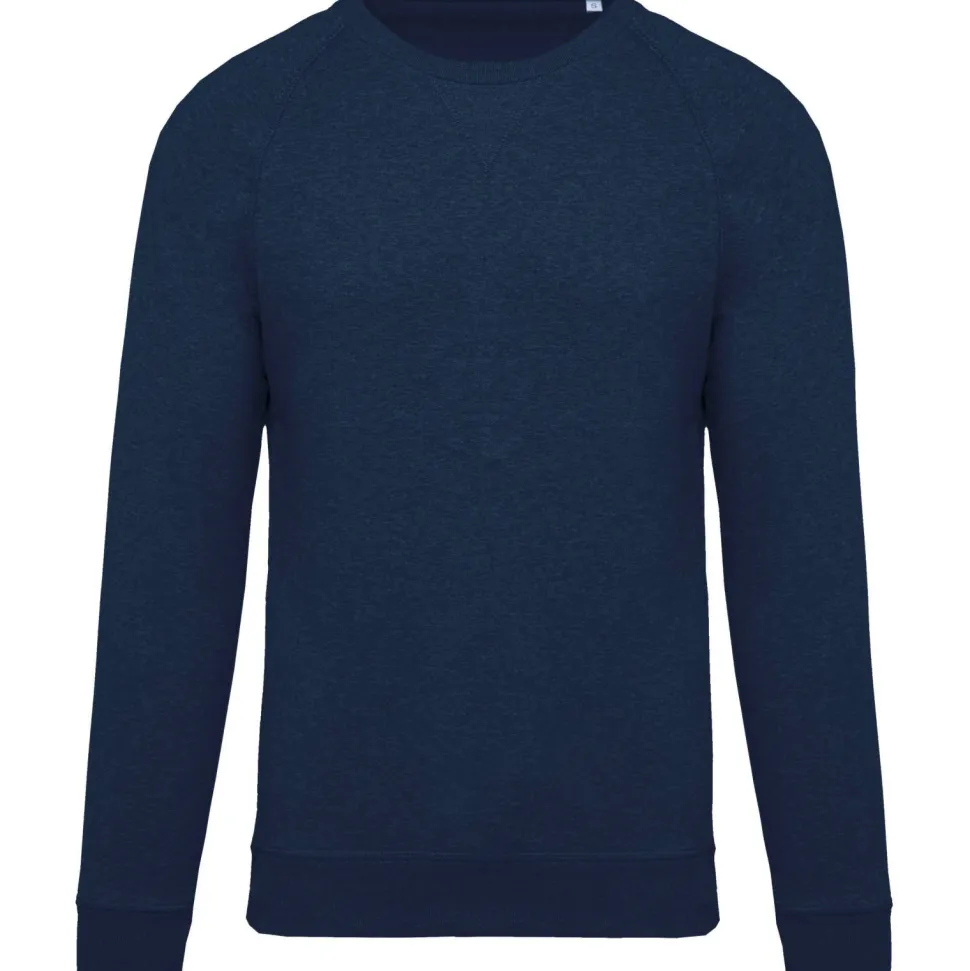 Kariban K480 - Sweat-shirt BIO col rond manches raglan homme