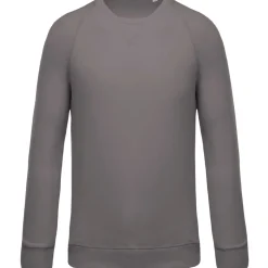 Kariban K480 - Sweat-shirt BIO col rond manches raglan homme