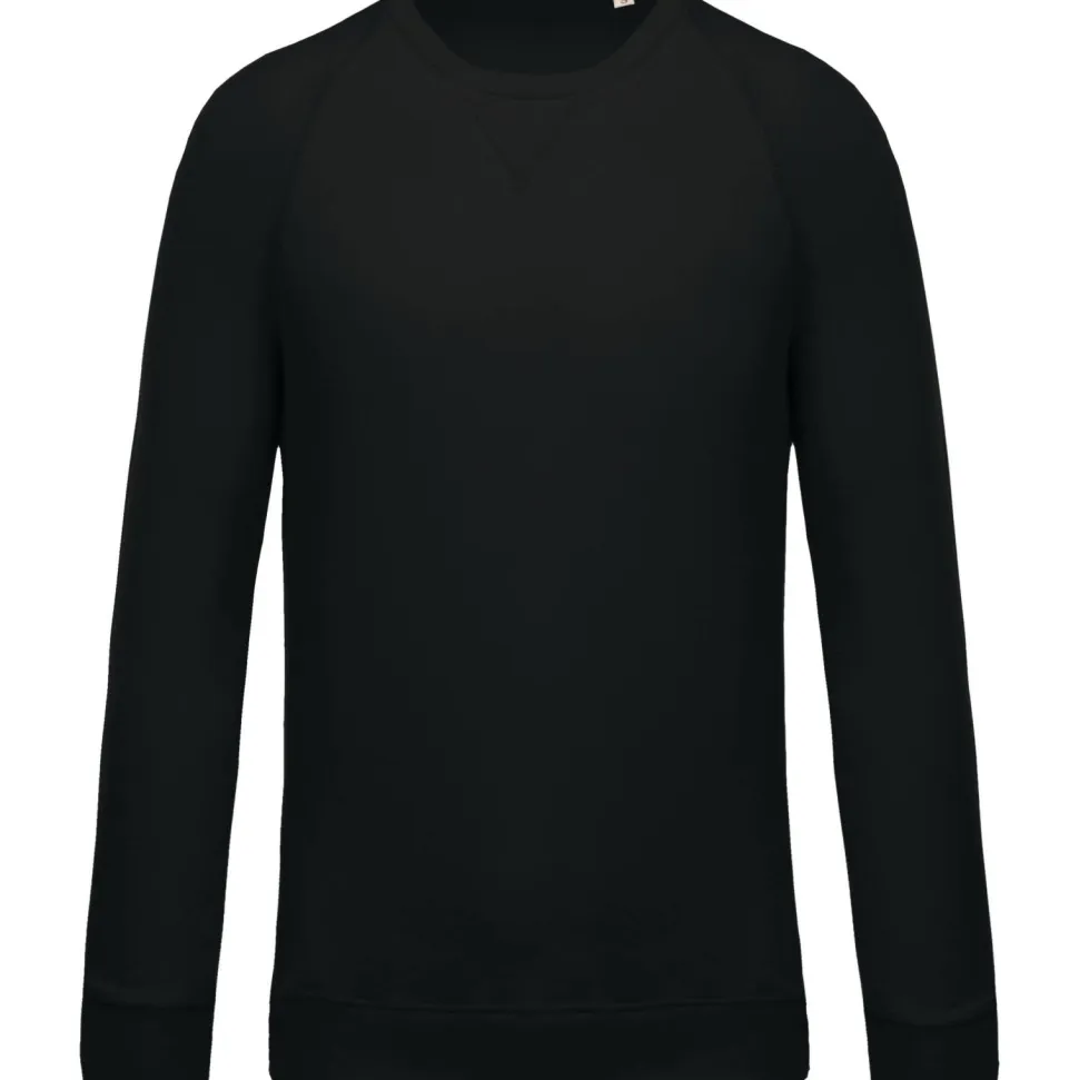 Kariban K480 - Sweat-shirt BIO col rond manches raglan homme