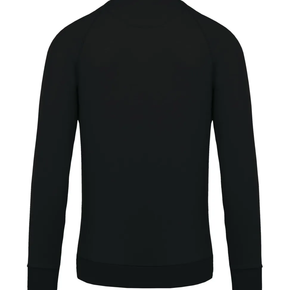 Kariban K480 - Sweat-shirt BIO col rond manches raglan homme