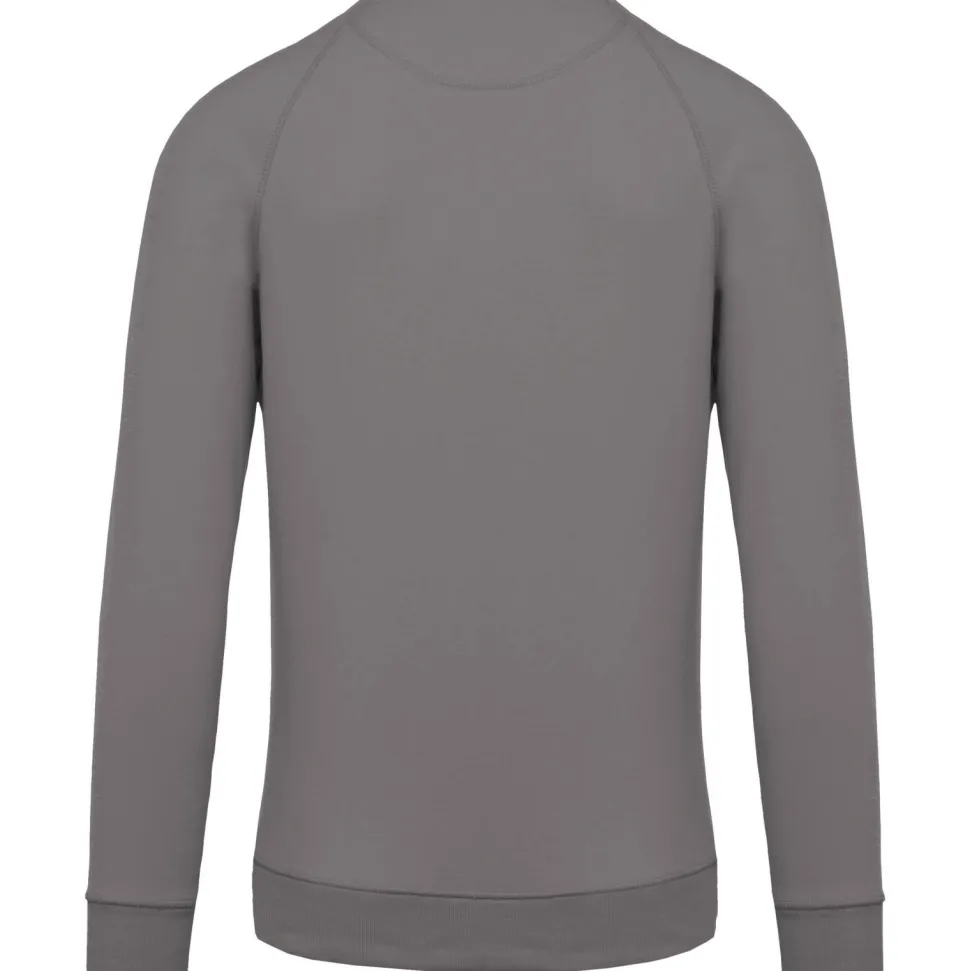 Kariban K480 - Sweat-shirt BIO col rond manches raglan homme