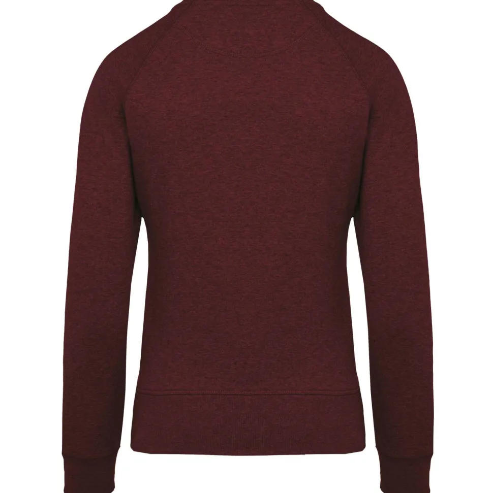 Kariban K481 - Sweat-shirt BIO col rond manches raglan femme