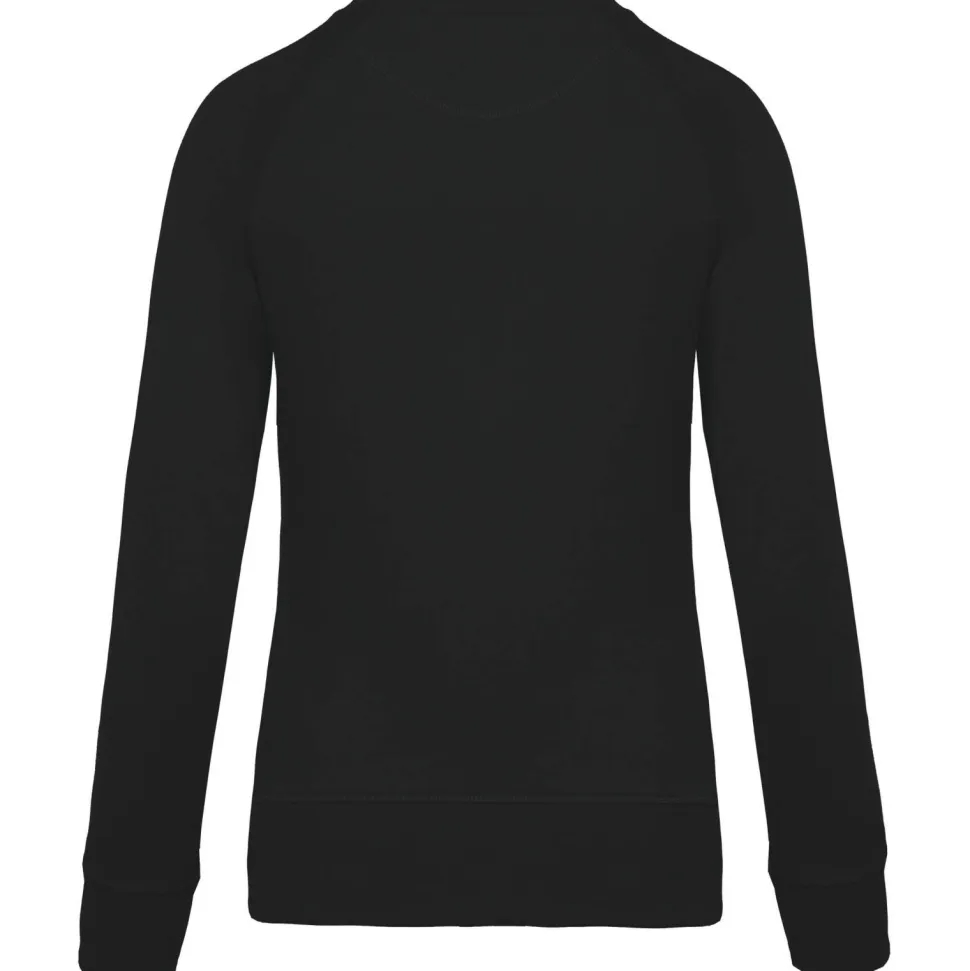 Kariban K481 - Sweat-shirt BIO col rond manches raglan femme