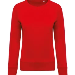 Kariban K481 - Sweat-shirt BIO col rond manches raglan femme