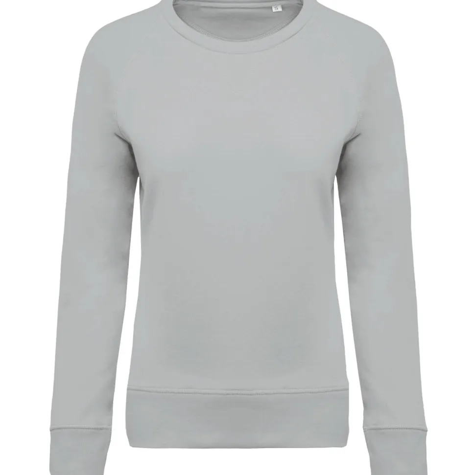 Kariban K481 - Sweat-shirt BIO col rond manches raglan femme