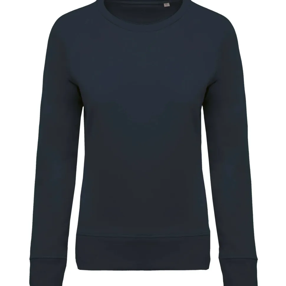 Kariban K481 - Sweat-shirt BIO col rond manches raglan femme
