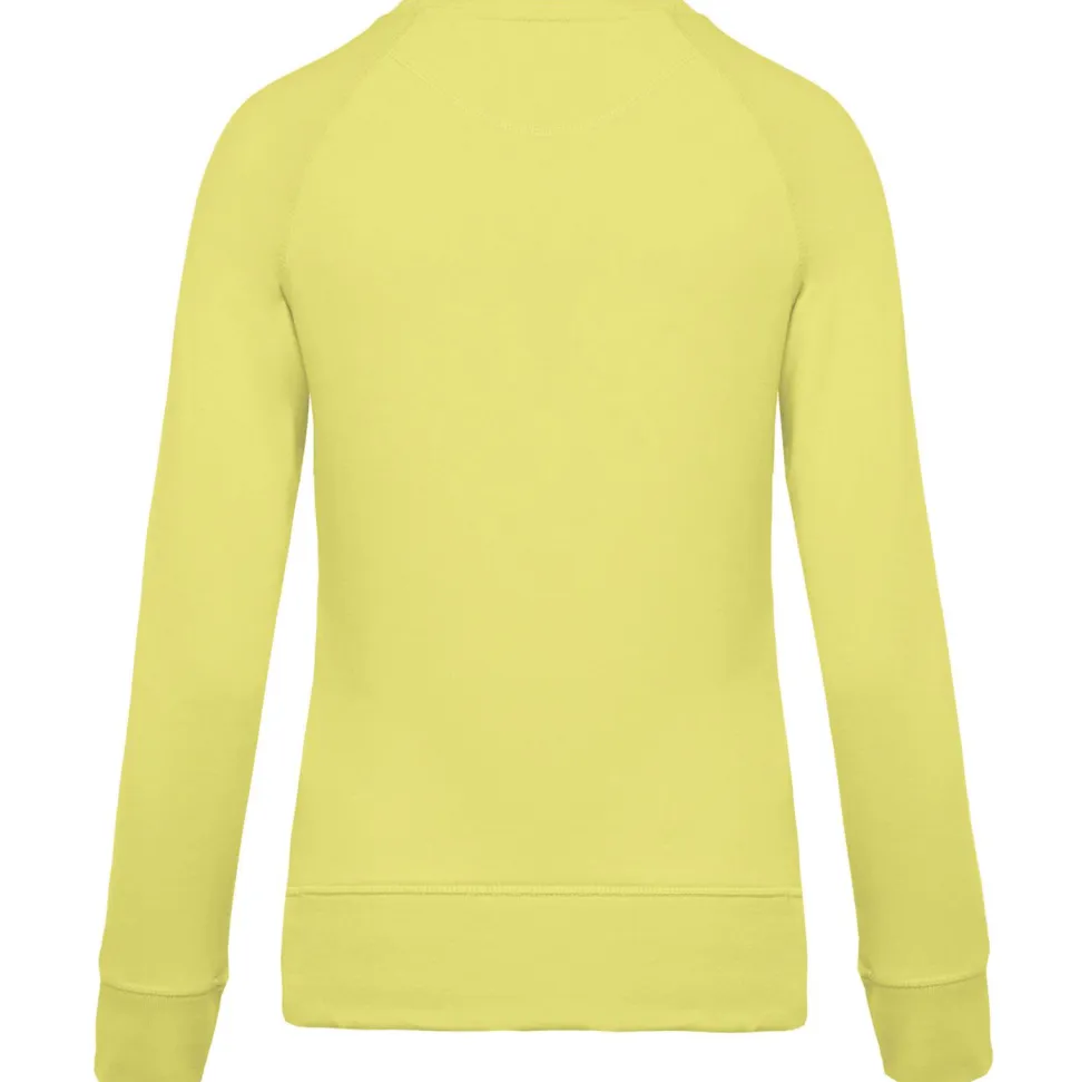 Kariban K481 - Sweat-shirt BIO col rond manches raglan femme