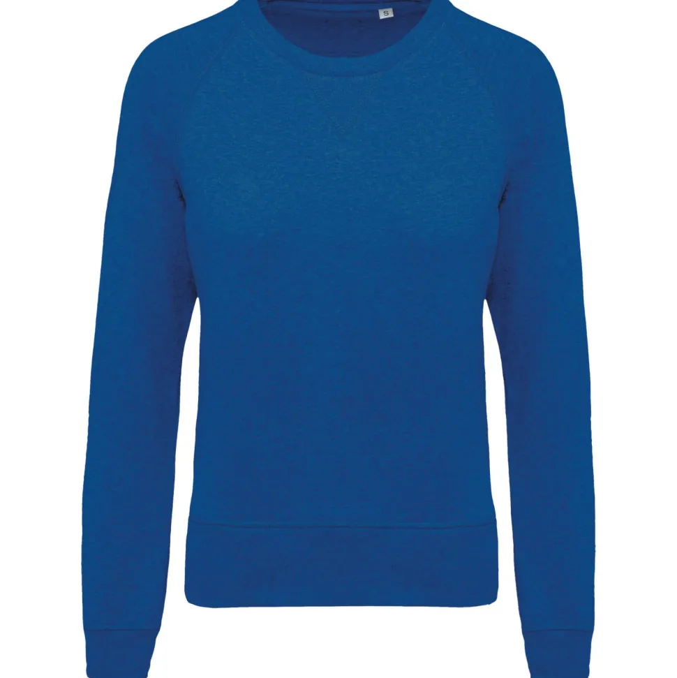 Kariban K481 - Sweat-shirt BIO col rond manches raglan femme