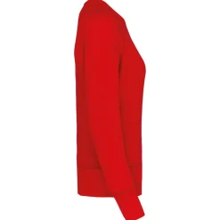 Kariban K481 - Sweat-shirt BIO col rond manches raglan femme