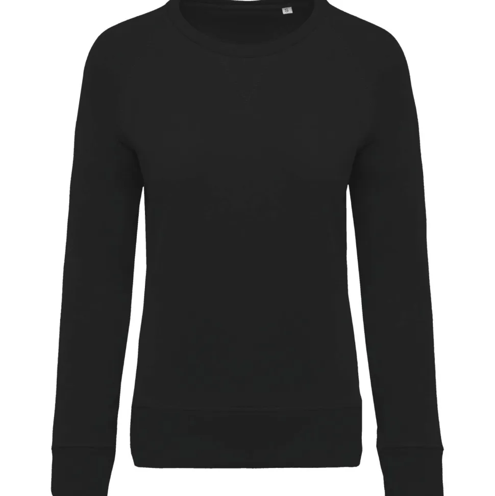 Kariban K481 - Sweat-shirt BIO col rond manches raglan femme