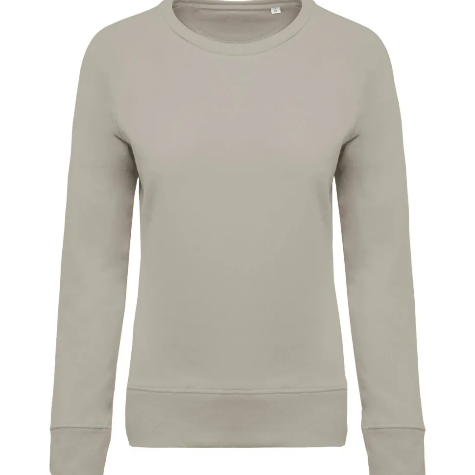 Kariban K481 - Sweat-shirt BIO col rond manches raglan femme