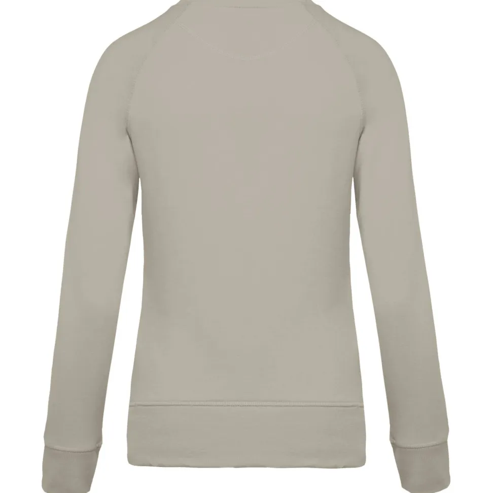 Kariban K481 - Sweat-shirt BIO col rond manches raglan femme