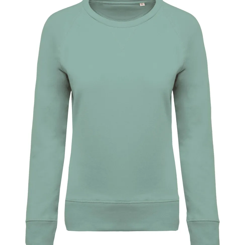 Kariban K481 - Sweat-shirt BIO col rond manches raglan femme