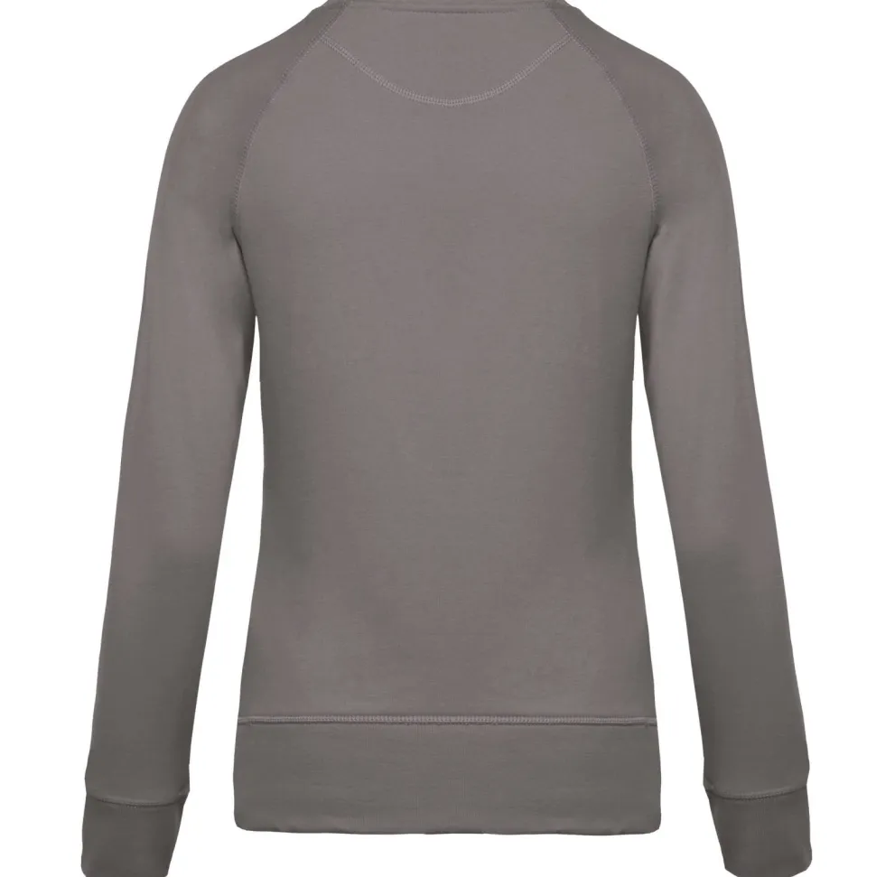 Kariban K481 - Sweat-shirt BIO col rond manches raglan femme