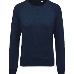 Kariban K481 - Sweat-shirt BIO col rond manches raglan femme