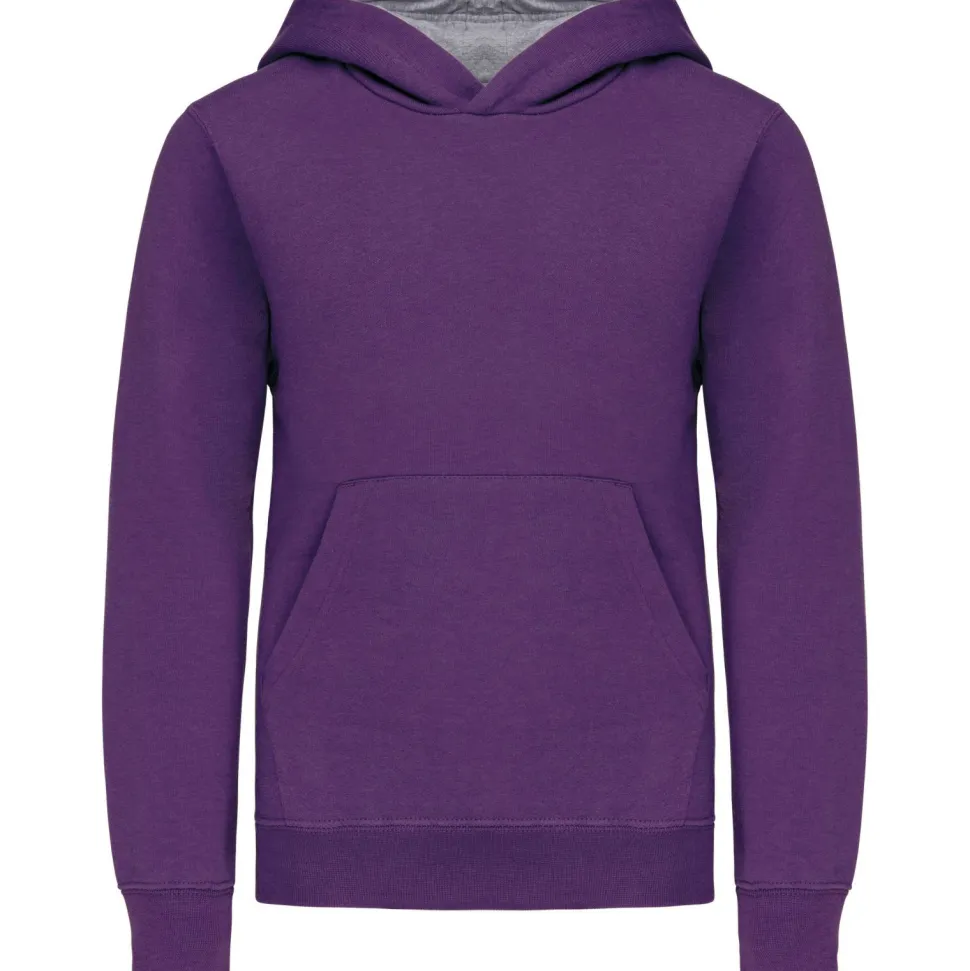 Kariban K453 - SWEAT-SHIRT CAPUCHE CONTRASTÉE ENFANT