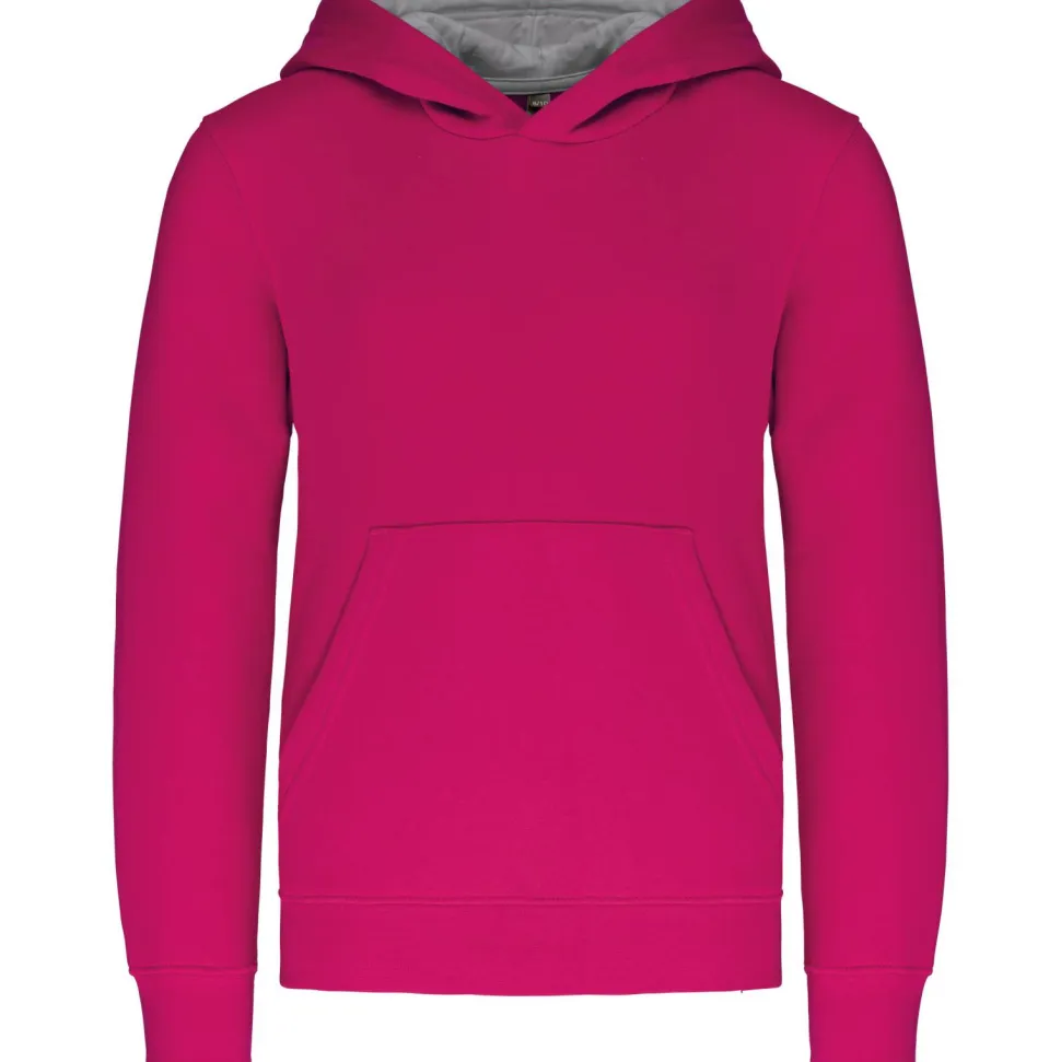 Kariban K453 - SWEAT-SHIRT CAPUCHE CONTRASTÉE ENFANT