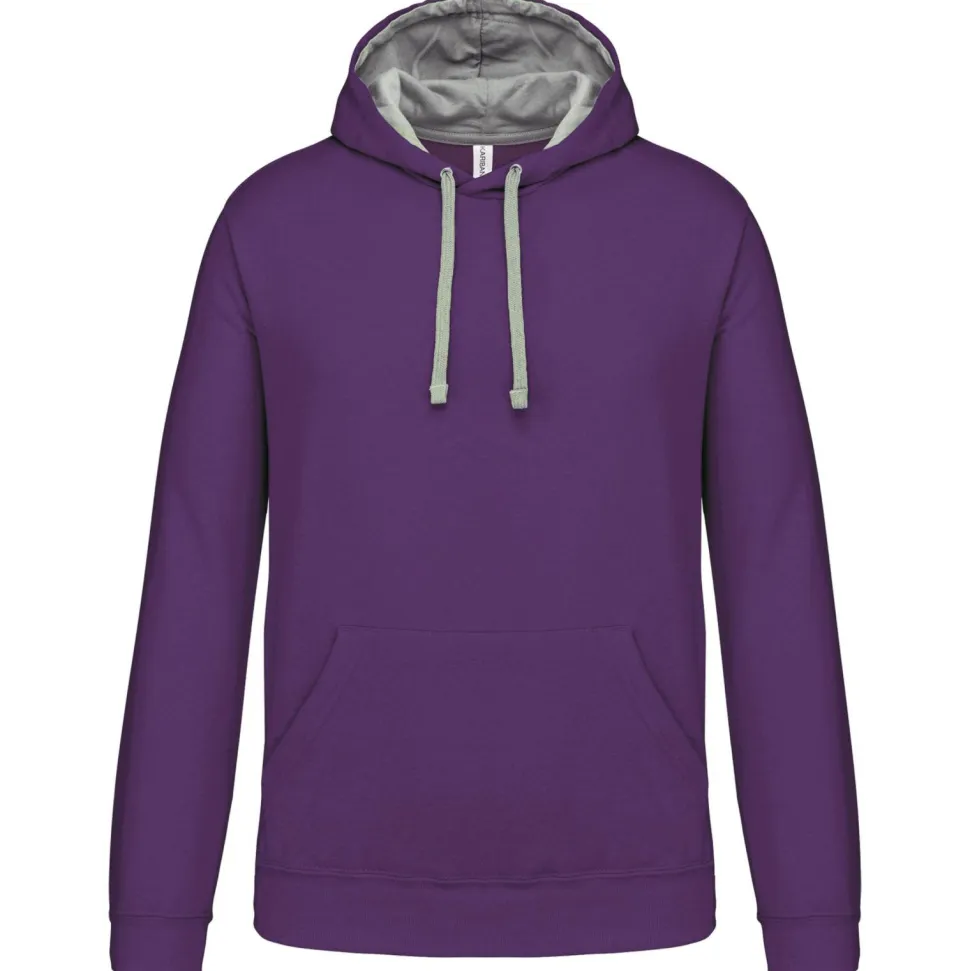 Kariban K446 - SWEAT-SHIRT CAPUCHE CONTRASTÉE UNISEXE
