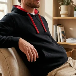 Kariban K446 - SWEAT-SHIRT CAPUCHE CONTRASTÉE UNISEXE