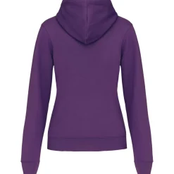 Kariban K465 - Sweat-shirt capuche contrastée femme