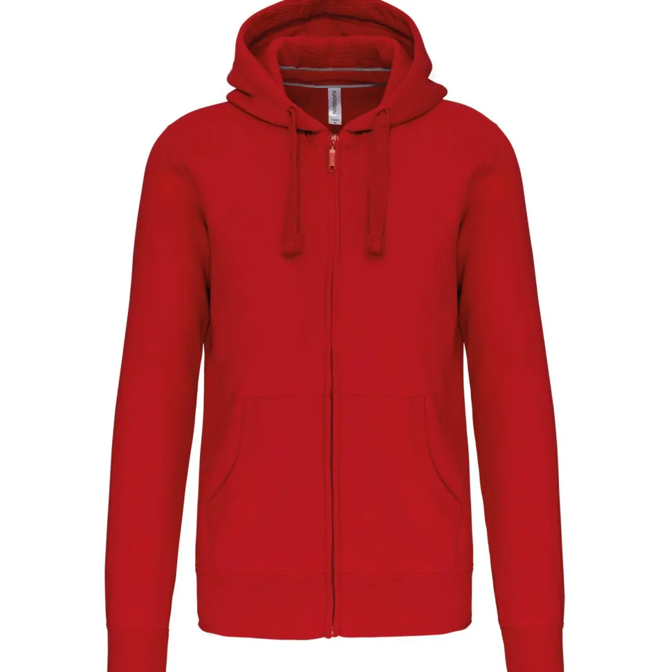 Kariban K454 - SWEAT-SHIRT CAPUCHE ZIPPÉ UNISEXE