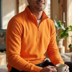 Kariban K487 - Sweat-shirt col zippé