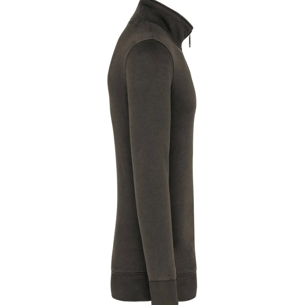 Kariban K487 - Sweat-shirt col zippé