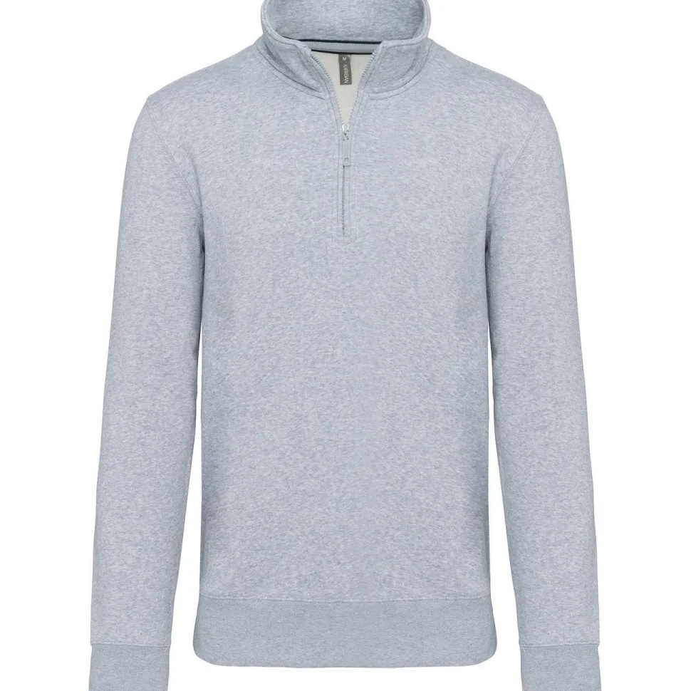 Kariban K487 - Sweat-shirt col zippé