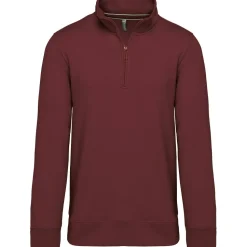 Kariban K487 - Sweat-shirt col zippé